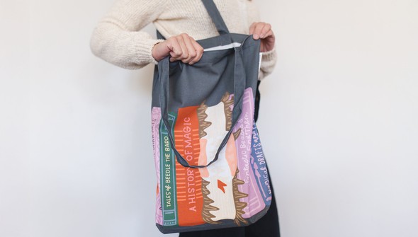 Magic School Textbooks Tote Bag gallery