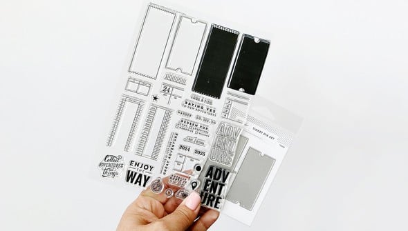 Stamp Set : 6×8 Adventure Tickets by Goldenwood Co gallery