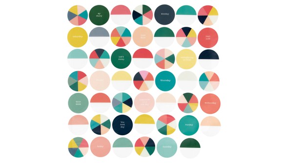 Multicolored Plastic Circle Pack gallery