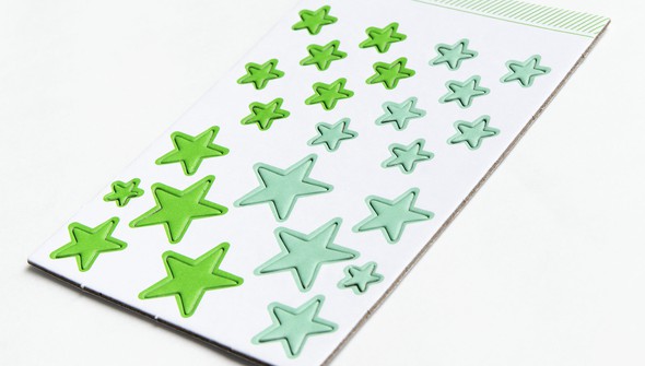 Color Theory Chipboard Stars - Fresh Cut + Glass Slipper gallery