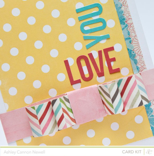 Love You Paper Bow Card by anew19 gallery
