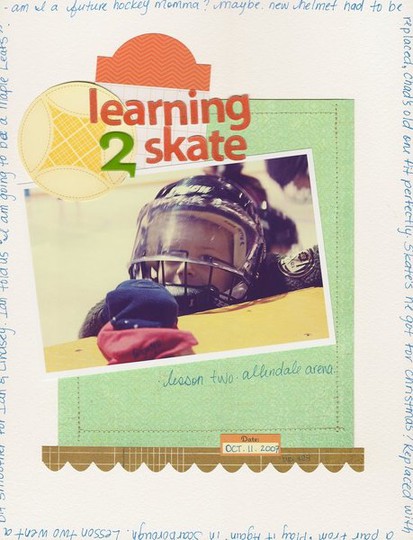 learning to skate