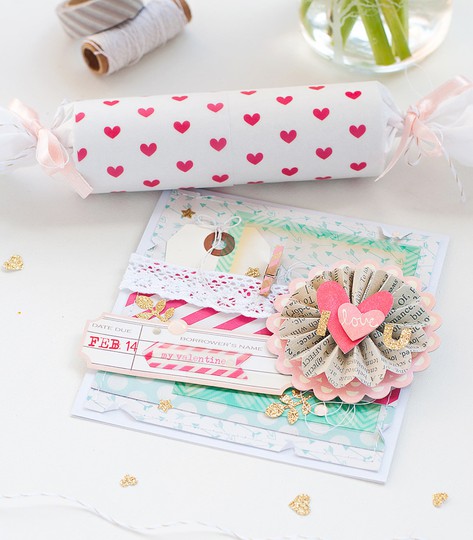 Valentine Popper and Card