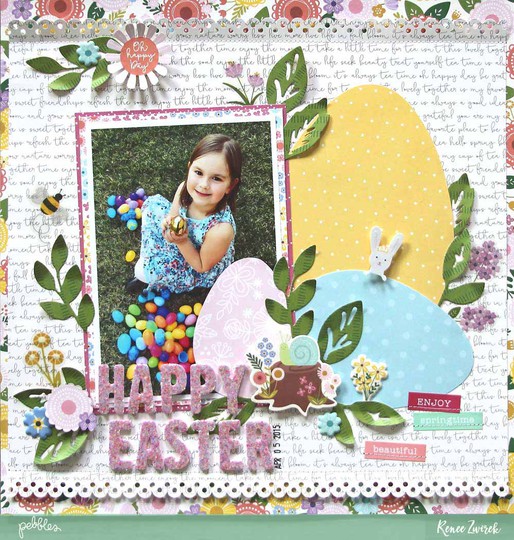 Happy easter layout 1 original