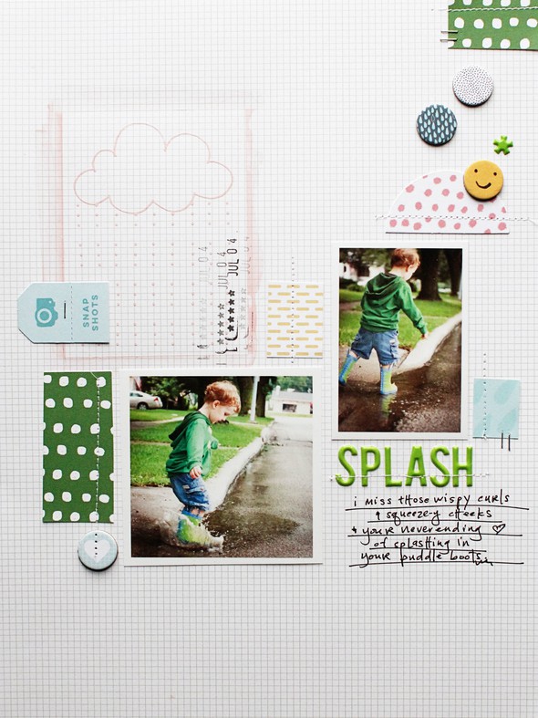splash | be happy scrapbook kit by gluestickgirl gallery