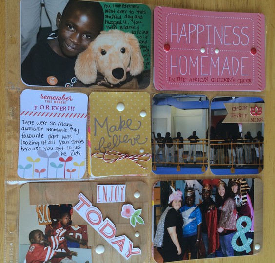 Project Life (July 2012) - Happiness is Homemade
