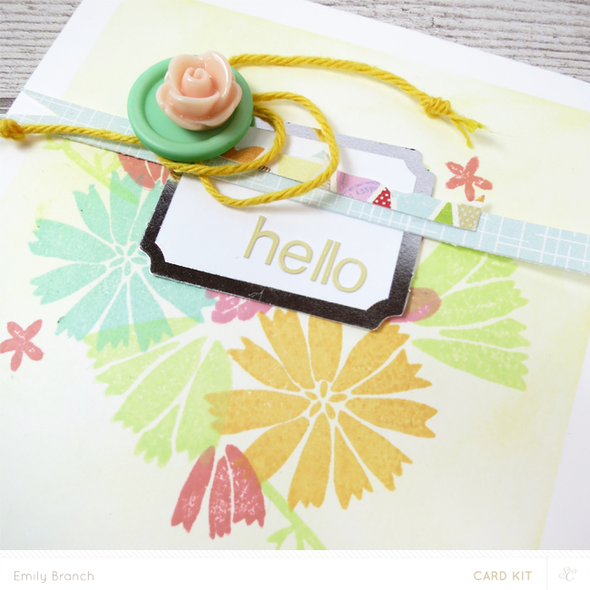"Hello Flowers" Card by BranchOutDesigns gallery