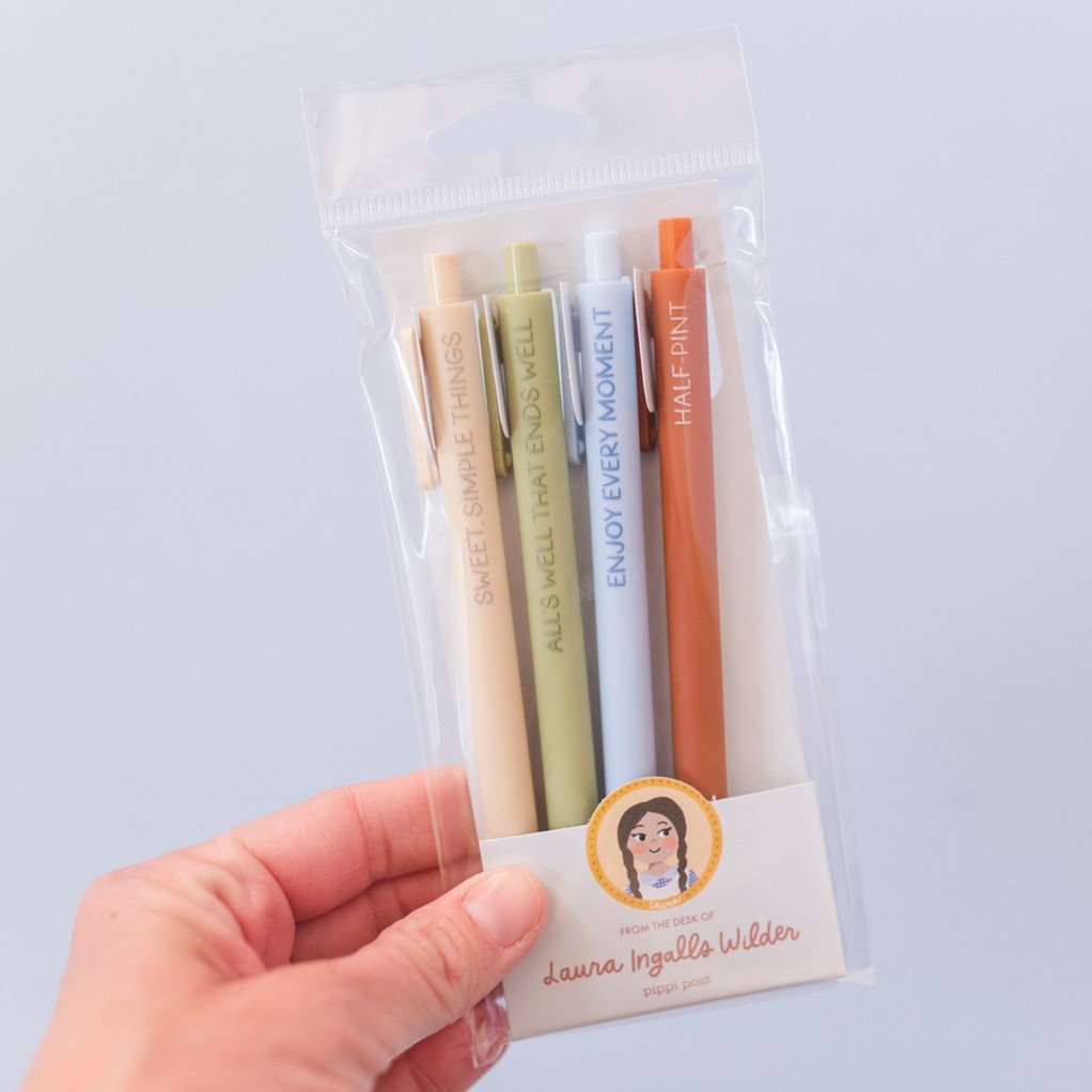 Little House On The Prairie Laura Ingalls Wilder Pen Set item