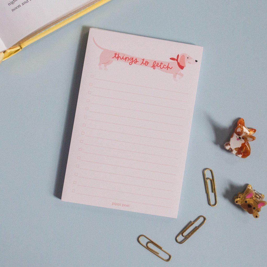 Things To Fetch Dog Notepad item