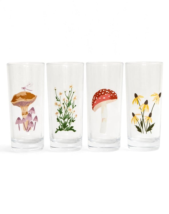 Flora & Fauna Glass Can - 1canoe2