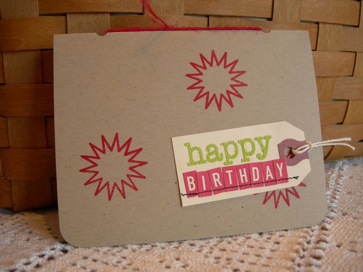 happy birthday - WCD stamps challenge !~