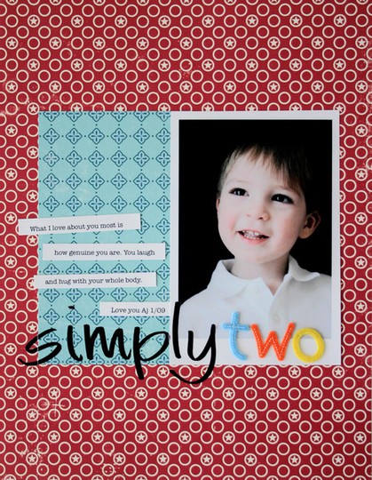Simply two layout