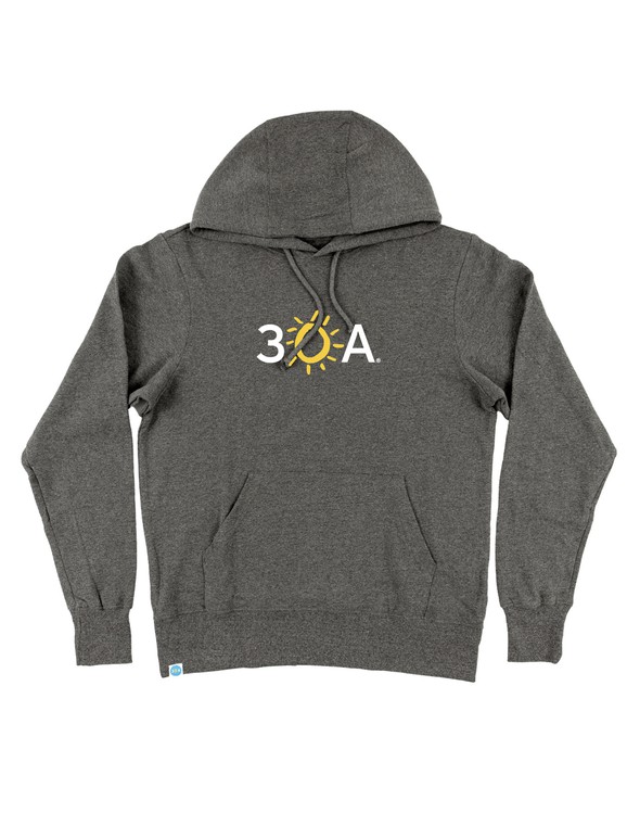 341906 30a logo hooded sweatshirt   gray original