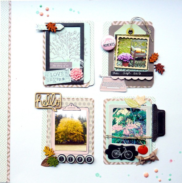 Hello Life (Layout with Project Life cards) by AnkeKramer gallery
