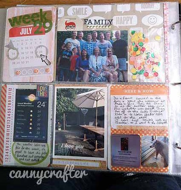 Project Life 2013 Week 29 by cannycrafter gallery