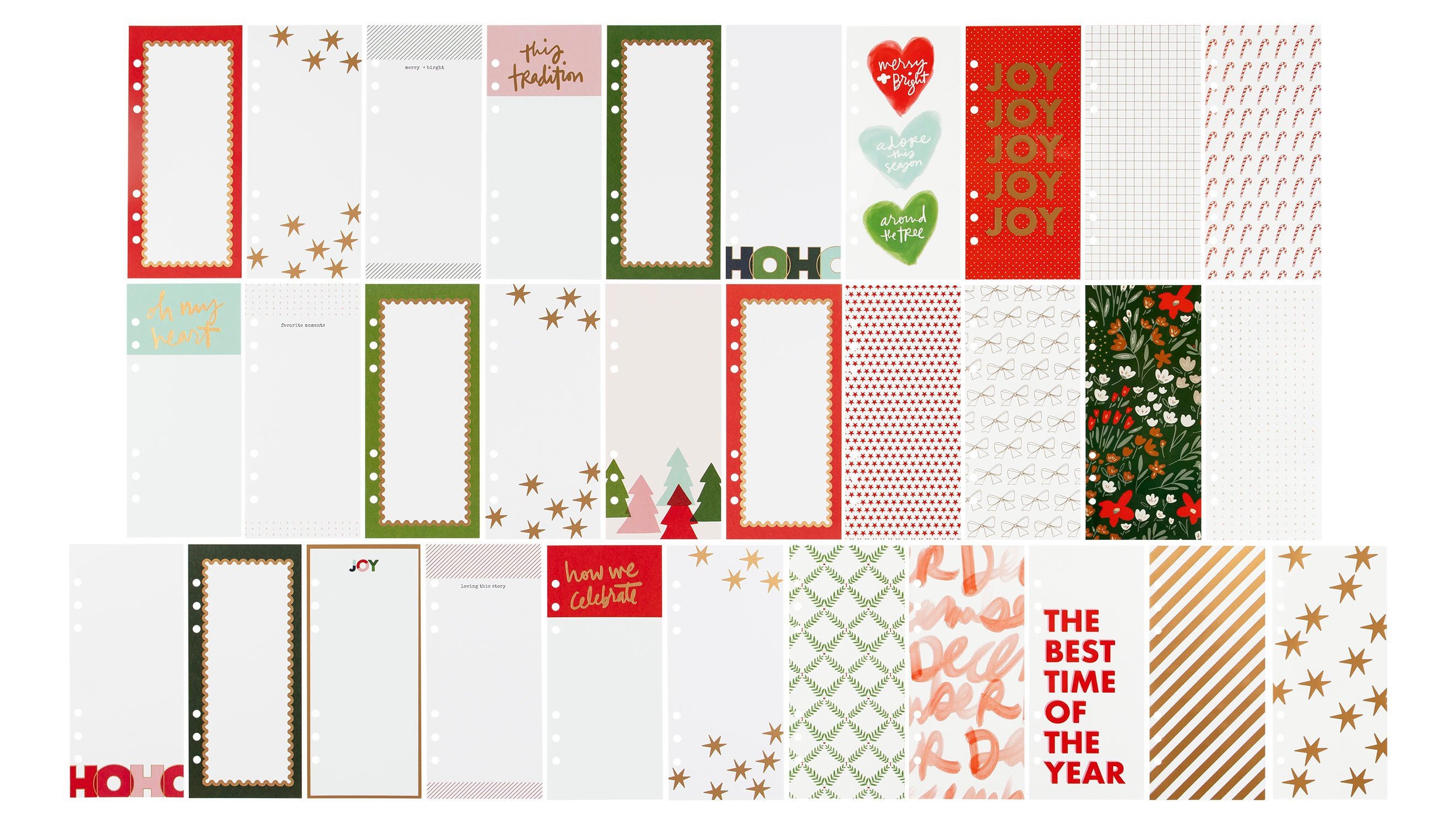 Ali Edwards Design Inc. | The Best Time Of The Year 3×8 Transparency +
