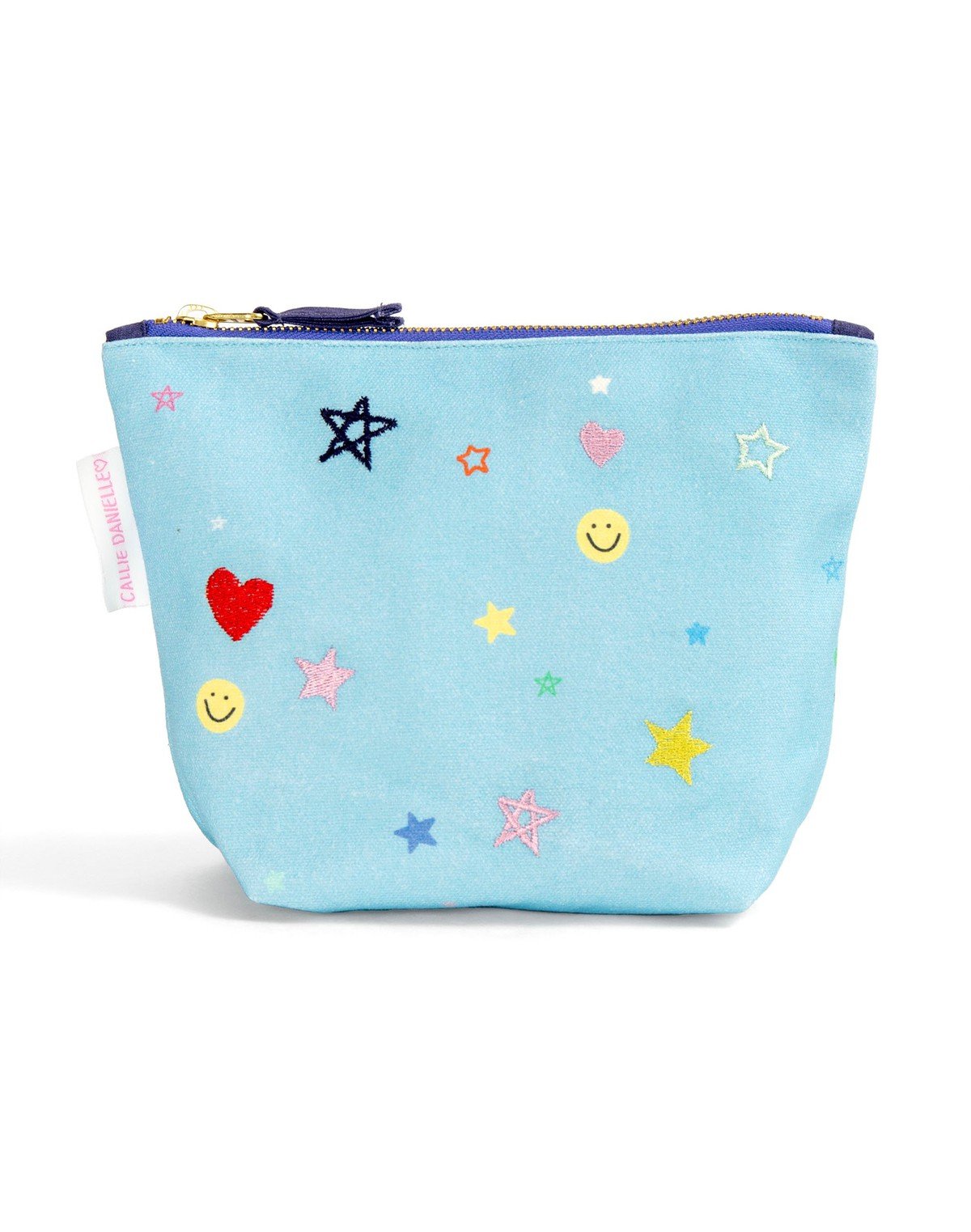 Embroidered Icons Canvas Pouch item