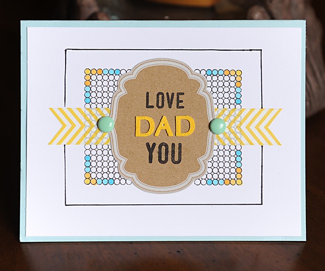 Love you Dad Father's day card