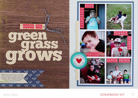 Where The Green Grass Grows * Main Kit Only* by KellyNoel gallery