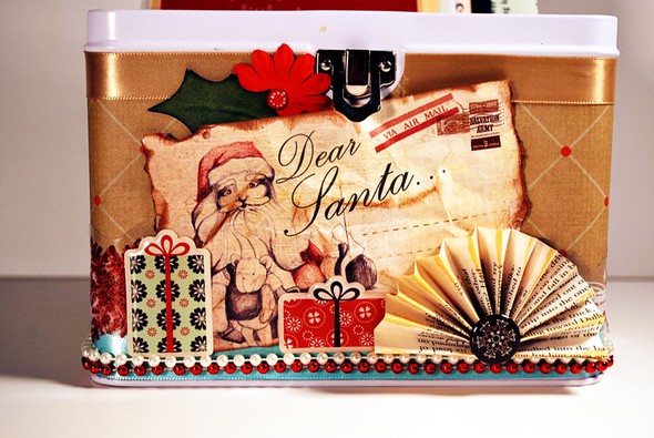 Altered Lunch Box Tin - Christmas Cards by 2H_Design gallery