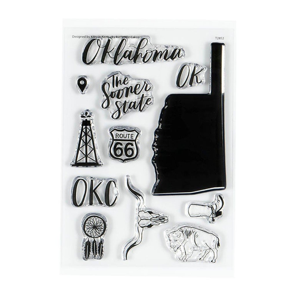 Stamp Set : 4x6 Oklahoma by Kiley in Kentucky item
