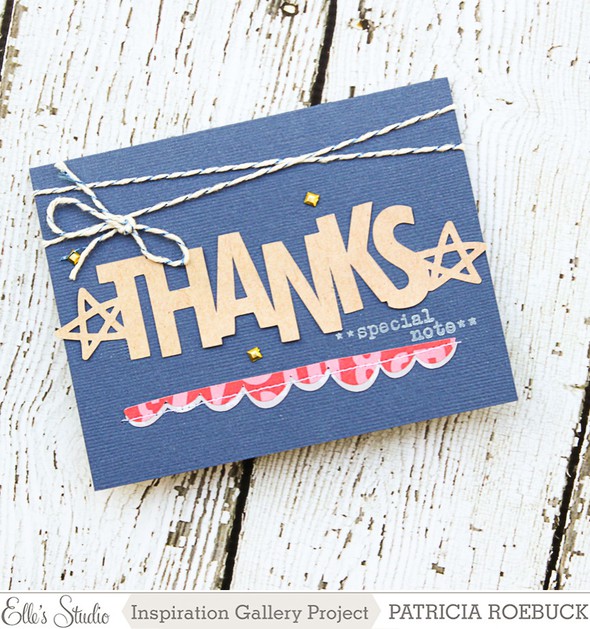 Thanks Card | Elle's Studio by patricia gallery