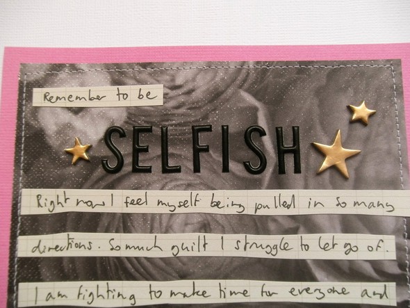 Remember To Be Selfish by teacupfaery gallery