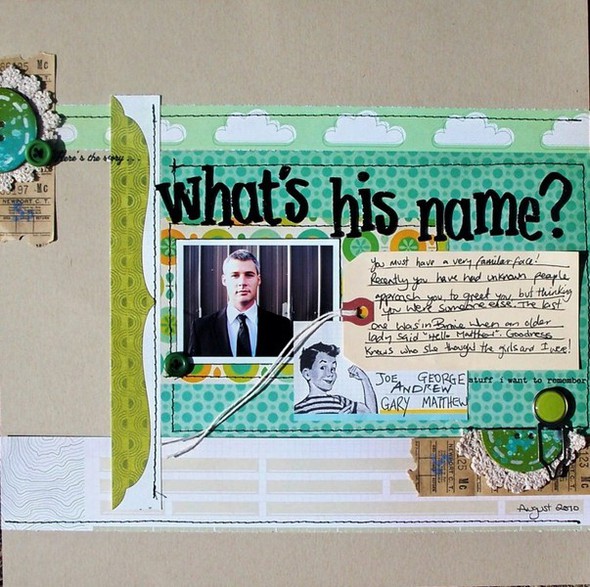 What's His Name? by sharmaine gallery