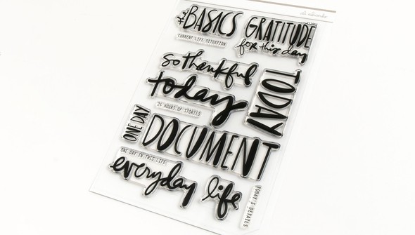 Day In The Life™ 2022 The Basics 6x8 Stamp Set gallery