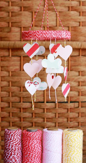 DIY clouds and heart!