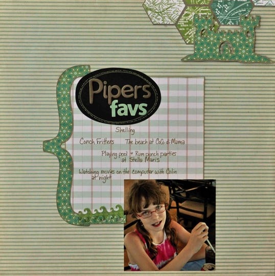 Pipers favs betsy gourley