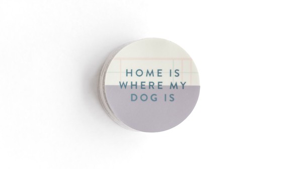 Home Is Where My Dog Is Decal Sticker gallery