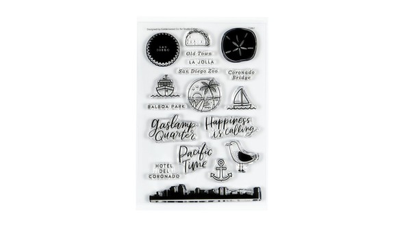 Stamp Set : 4x6 San Diego by Goldenwood Co gallery