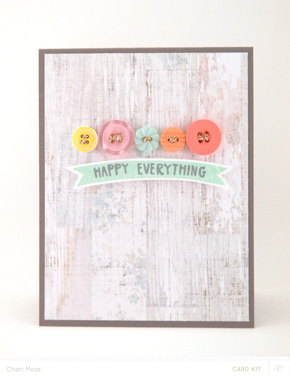 Happy Everything Button Card by charimoss gallery