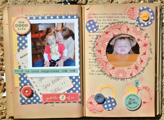 Happy Little Moments Pages 34, 54, 74