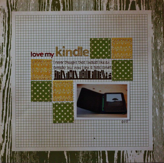 Love My Kindle sketch 16/1