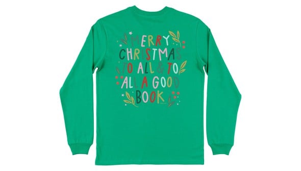 To All A Good Book - Pippi Long-Sleeve Tee - Evergreen gallery