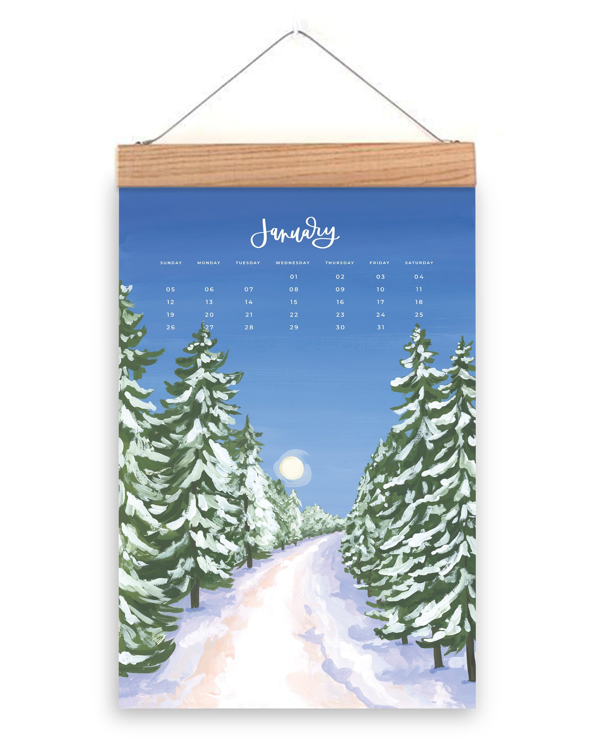 2025 XL Calendar Natural World 1canoe2