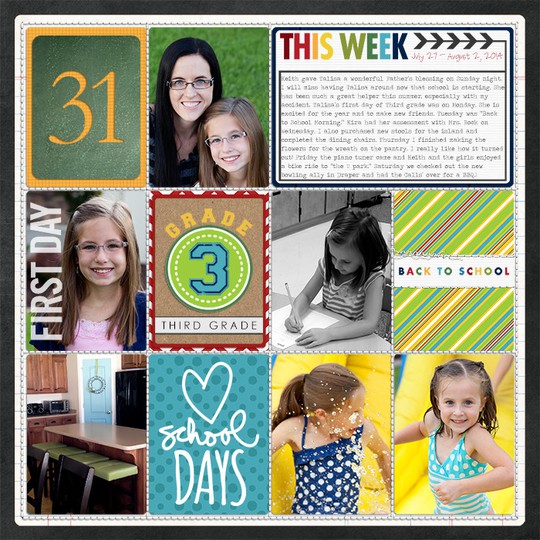 Project Life 2014: Week 31