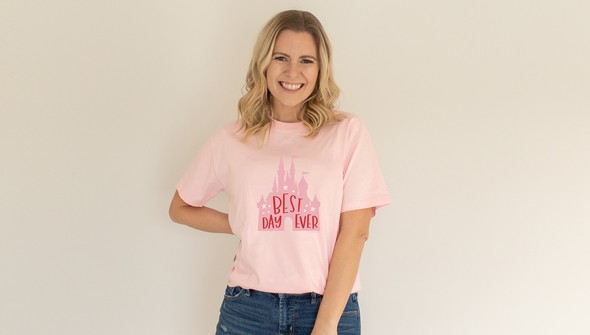 Best Day Ever - Pippi Tee - Blush gallery