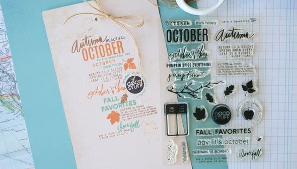 Stamp Set : 4x6 October Captions gallery