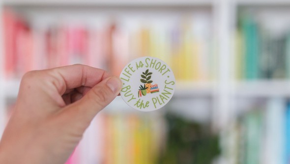 Buy The Plants Decal Sticker gallery