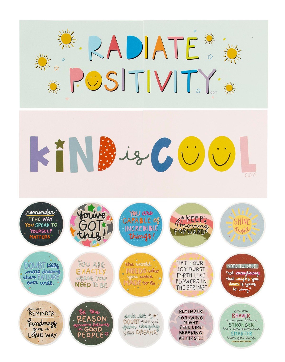 Positivity Bulletin Board Kit item