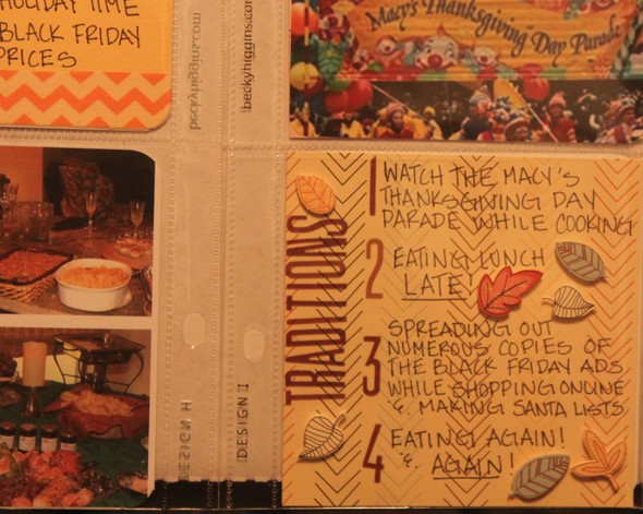 Project Life"Year 30" Week #23: "Thanksgiving" Insert by agtsnowflake gallery