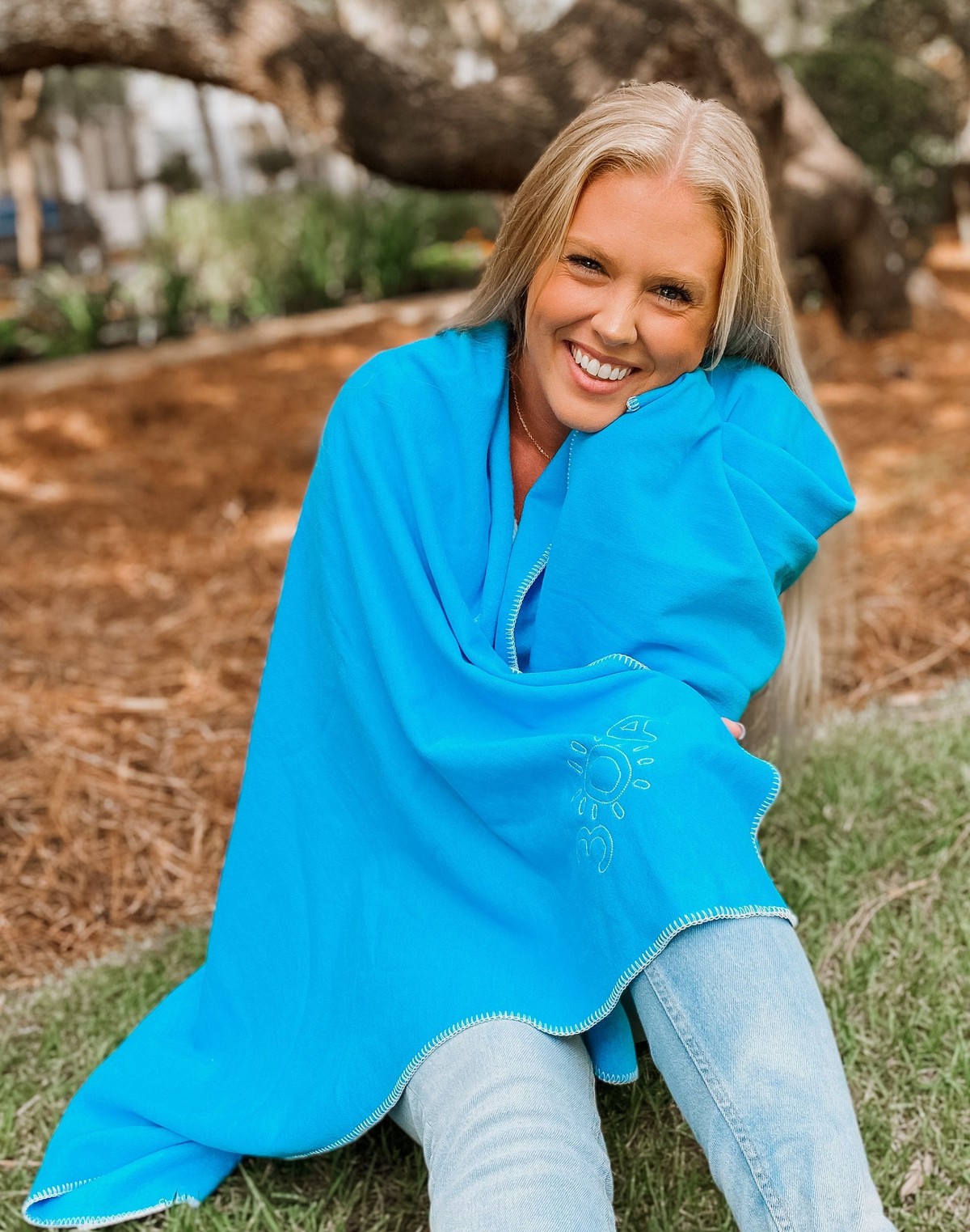 30A® Fleece Blanket - 30A® Blue item