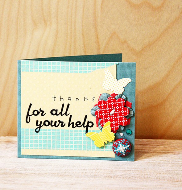 Thanks for all your help card by laramcspara gallery