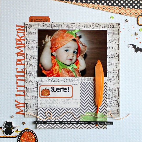 My Little Pumpkin *October Afternoon January Challenge*