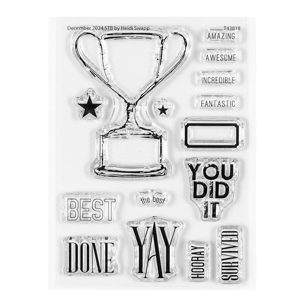 Stamp Set : 3×4 Stop The Blur Stamp December 2024 item