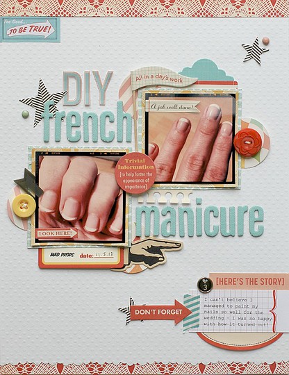 Diy french manicure