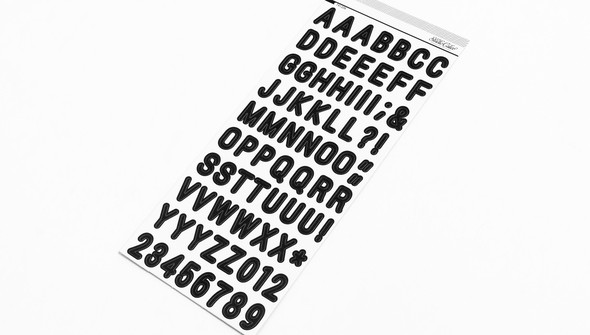 Do It For The Plot 3×8 Alphabet Sticker Sheet gallery
